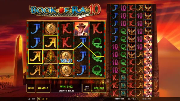 Book of Ra deluxe 10 - Gameplay 2