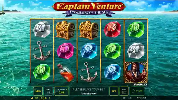 Captain Venture: Treasures of the Sea gameplay 1 - swiss4win.ch