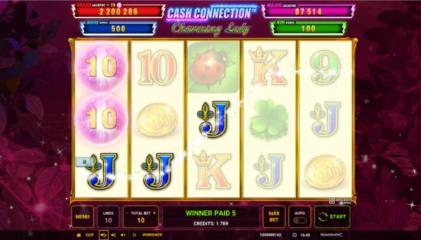Cash connection - Charming Lady - swiss4win.ch