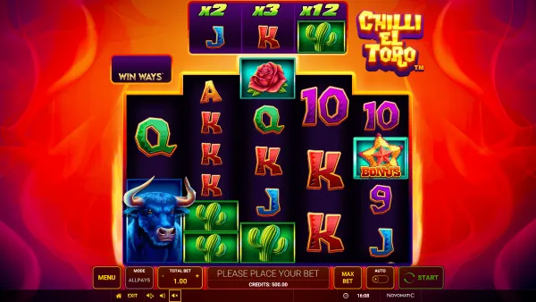Chilli El Toro gameplay 1 - swiss4win.ch