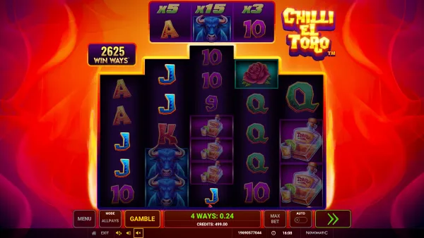 Chilli El Toro gameplay 2 - swiss4win.ch