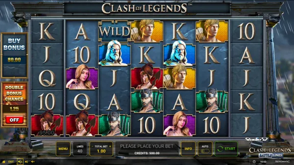 Clash of Legends Battle Lines gameplay 1 - swiss4win.ch