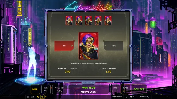 Cyber Wildz gameplay 3 - swiss4win.ch