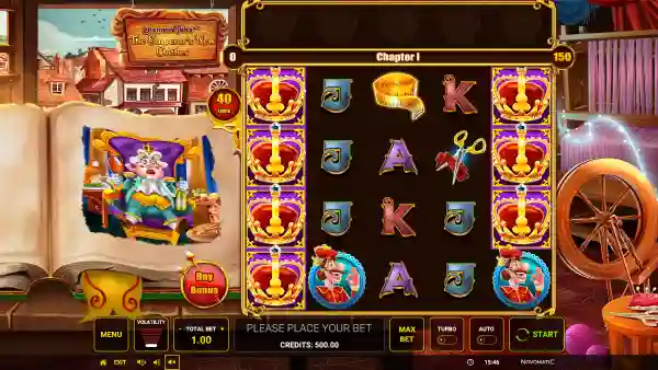 Diamond Tales: The Emperor's New Clothes gameplay 1 - swiss4win.ch
