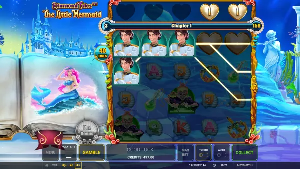 Diamond Tales – The Little Mermaid gameplay 2 - swiss4win.ch