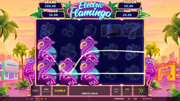 Electric Flamingo gameplay 2 - swiss4win.ch