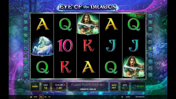 Eye of the Dragon gameplay 1 - swiss4win.ch