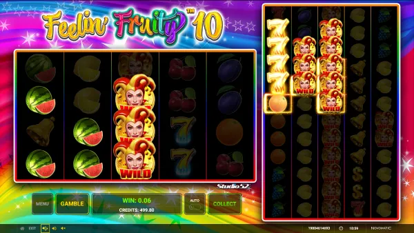 Feelin\' Fruity 10 gameplay 2 - swiss4win.ch