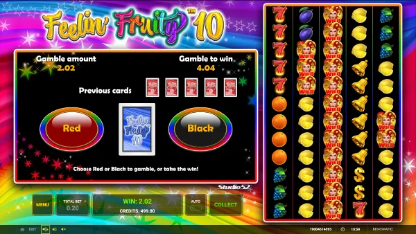 Feelin\' Fruity 10 gameplay 3 - swiss4win.ch