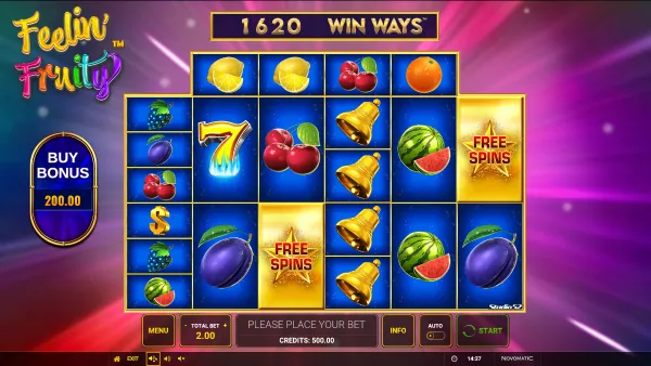 Feelin' Fruity Win Ways gameplay 1 - swiss4win.ch