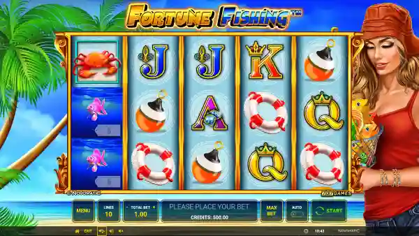 Fortune Fishing gameplay 1 - swiss4win.ch