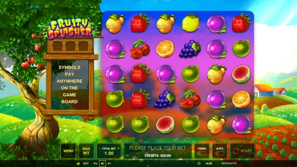 Fruity Splasher gameplay 1 - swiss4win.ch