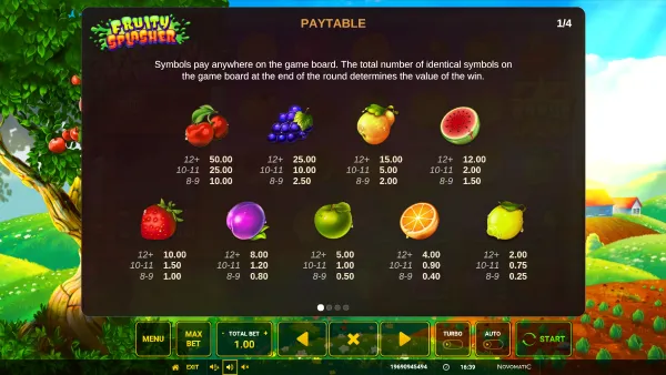 Fruity Splasher gameplay 3 - swiss4win.ch