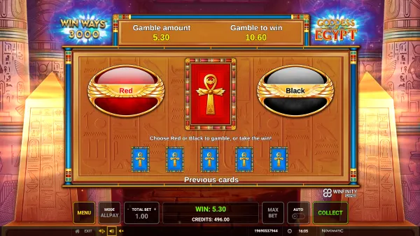 Goddess of Egypt gameplay 3 - swiss4win.ch