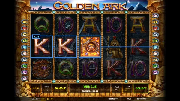 Golden Ark gameplay 2 - swiss4win.ch