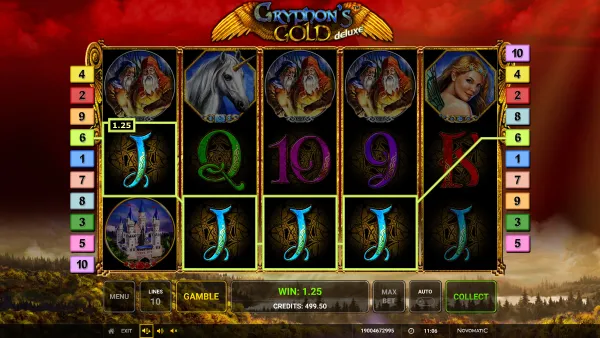 Gryphon's Gold Deluxe gameplay 2 - swiss4win.ch