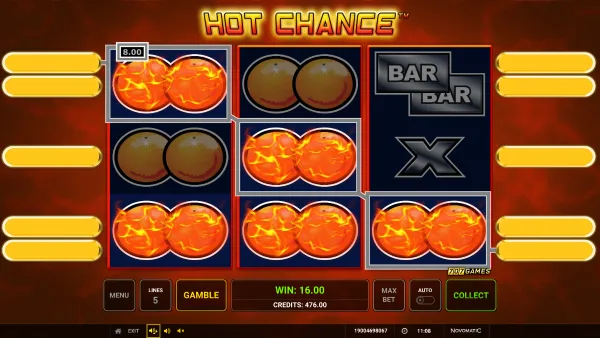Hot Chance gameplay 2 - swiss4win.ch