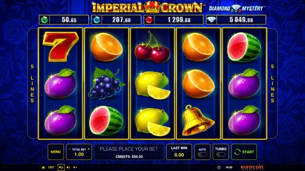 Imperial Crown gameplay 1 - swiss4win.ch