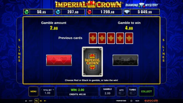 Imperial Crown gameplay 3 - swiss4win.ch