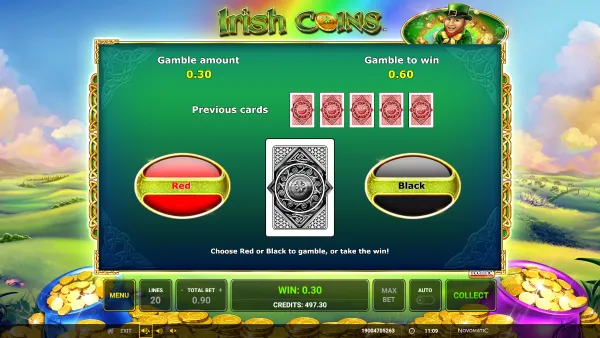 Irish Coins gameplay 3 - swiss4win.ch