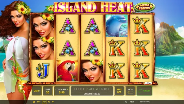 Island Heat gameplay 1 - swiss4win.ch