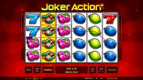 Joker Action 6 gameplay 2 - swiss4win.ch