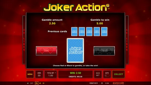 Joker Action 6 gameplay 3 - swiss4win.ch