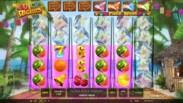 Juicy Riches gameplay 1 - swiss4win.ch