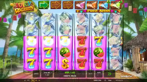 Juicy Riches gameplay 2 - swiss4win.ch