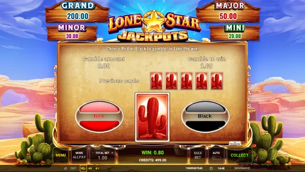 Lone Star Jackpots gameplay 3 - swiss4win.ch