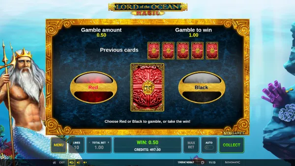 Lord of the Ocean Magic gameplay 3 - swiss4win.ch