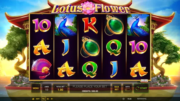 Lotus Flower gameplay 1 - swiss4win.ch