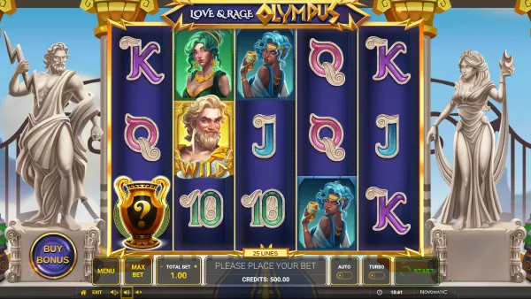 Love and Rage Olympus gameplay 1 - swiss4win.ch