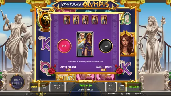 Love and Rage Olympus gameplay 3 - swiss4win.ch