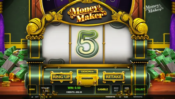 Money Maker gameplay 1 - swiss4win.ch