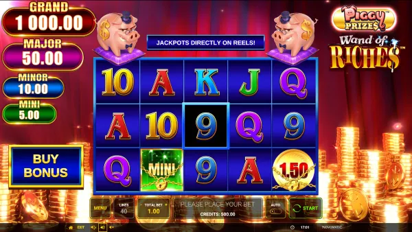 Piggy Prizes Wand of Riches - Gameplay