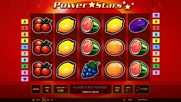 Power Stars gameplay 1 - swiss4win.ch