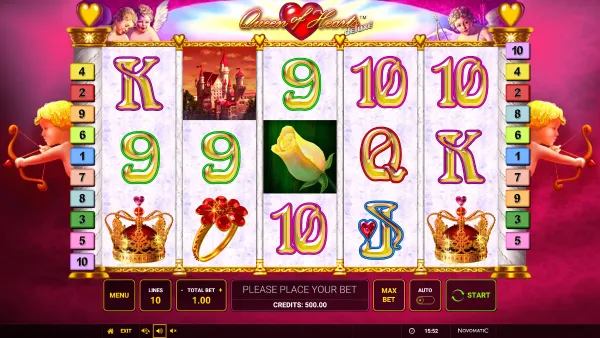 Queen of Hearts Deluxe gameplay 1 - swiss4win.ch