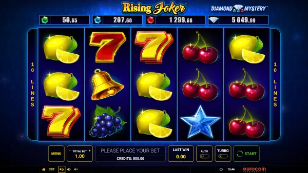 Rising Joker gameplay 1 - swiss4win.ch
