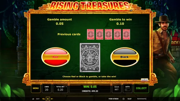 Rising Treasures gameplay 3 - swiss4win.ch
