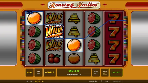 Roaring Forties gameplay 2 - swiss4win.ch
