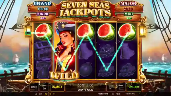 Seven Seas Jackpots gameplay 2 - swiss4win.ch