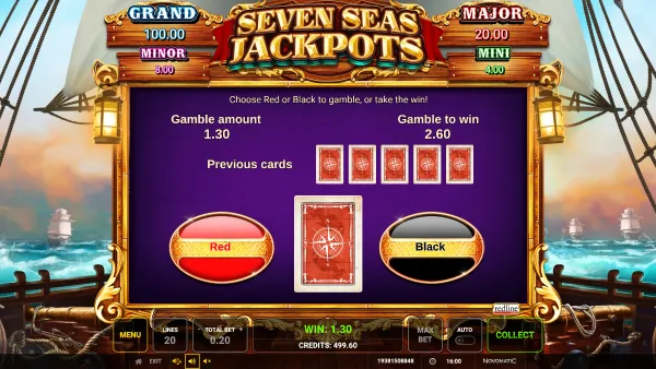 Seven Seas Jackpots gameplay 3 - swiss4win.ch