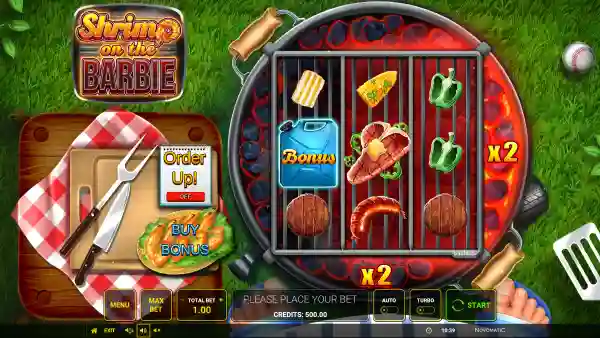 Shrimp on the Barbie gameplay 1 - swiss4win.ch