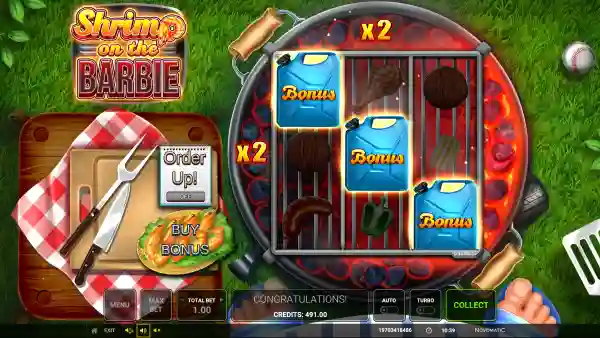 Shrimp on the Barbie gameplay 2 - swiss4win.ch