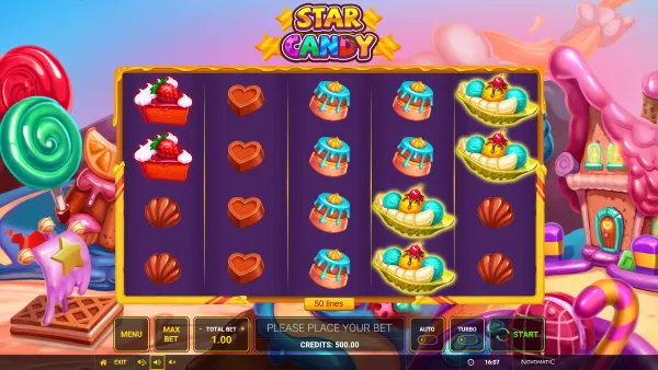 Star Candy gameplay 1 - swiss4win.ch