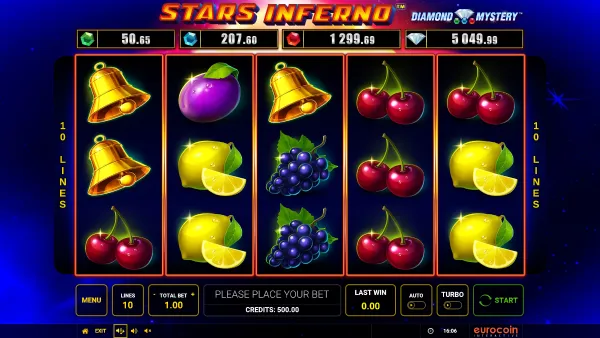 Stars Inferno gameplay 1 - swiss4win.ch
