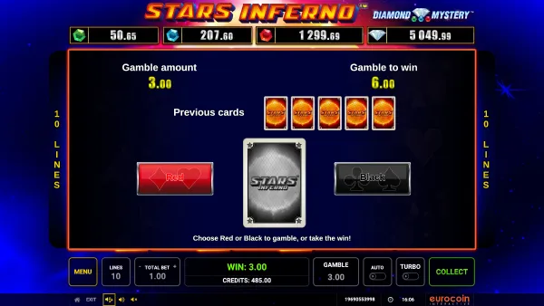 Stars Inferno gameplay 3 - swiss4win.ch
