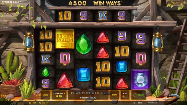 Strike It Gold Win Ways gameplay 1 - swiss4win.ch