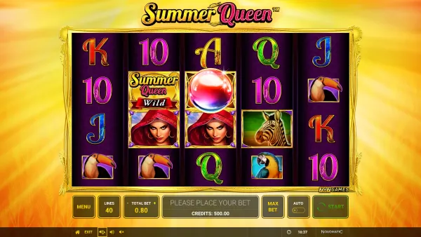 Summer Queen gameplay 1 - swiss4win.ch